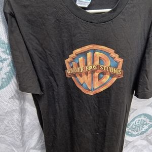 Warner bros. Studios hanes black shirt
